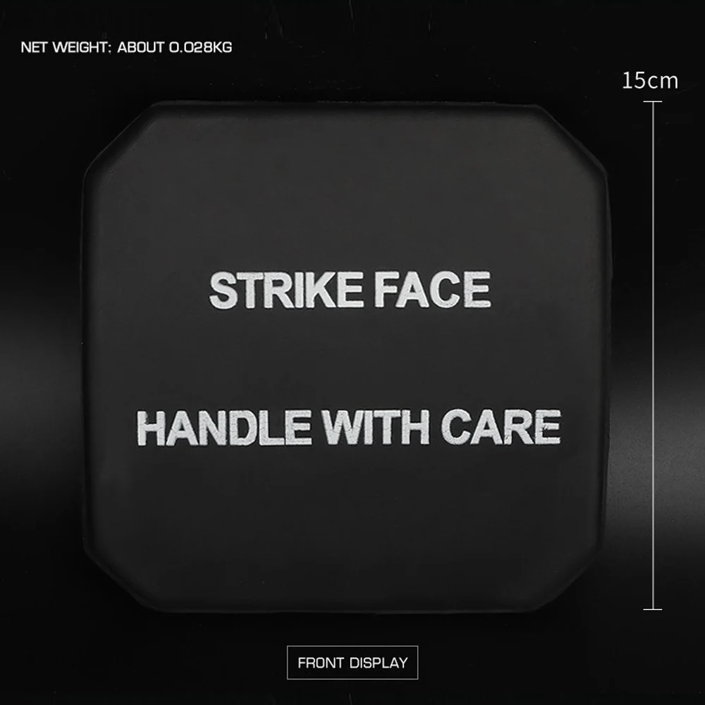 Chaleco EVA de 6x6 pulgadas, placa de almohadillas laterales EVA, chaleco táctico de caza Airsoft, armadura corporal, almohadilla protectora, Panel de placas SAPI, 2 uds. - imagen 4