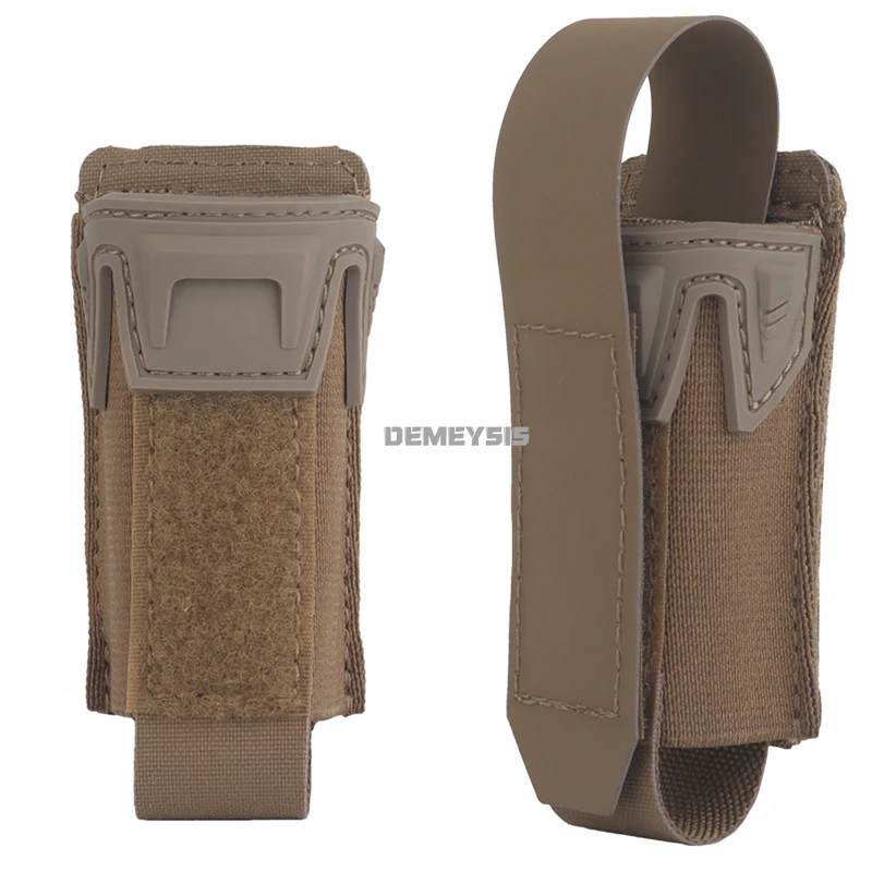 Bolsas de caza al aire libre MOLLE táctico 9MM bolsas de una sola revista Paintball combate CS juegos Airsoft pistolas Mag bolsa titular - imagen 2