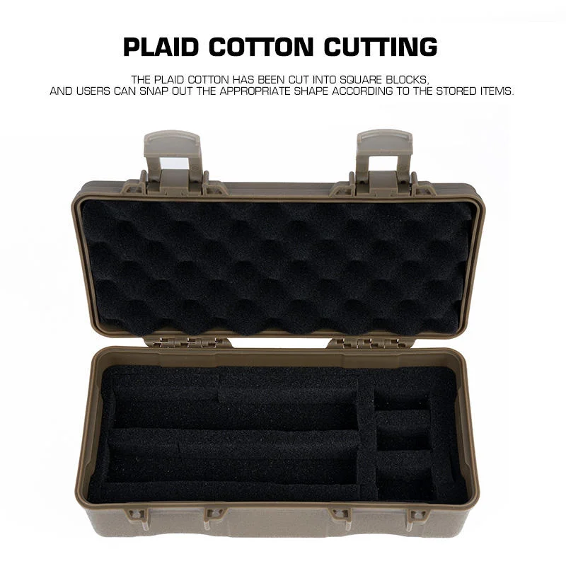 Estuche de equipo táctico para exteriores, herramientas de caza y tiro a prueba de golpes, almacenamiento de linterna, caja de herramientas de supervivencia para acampar - imagen 3