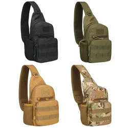 Bolsa de pecho táctica MOLLE de nailon camuflaje para outdoor