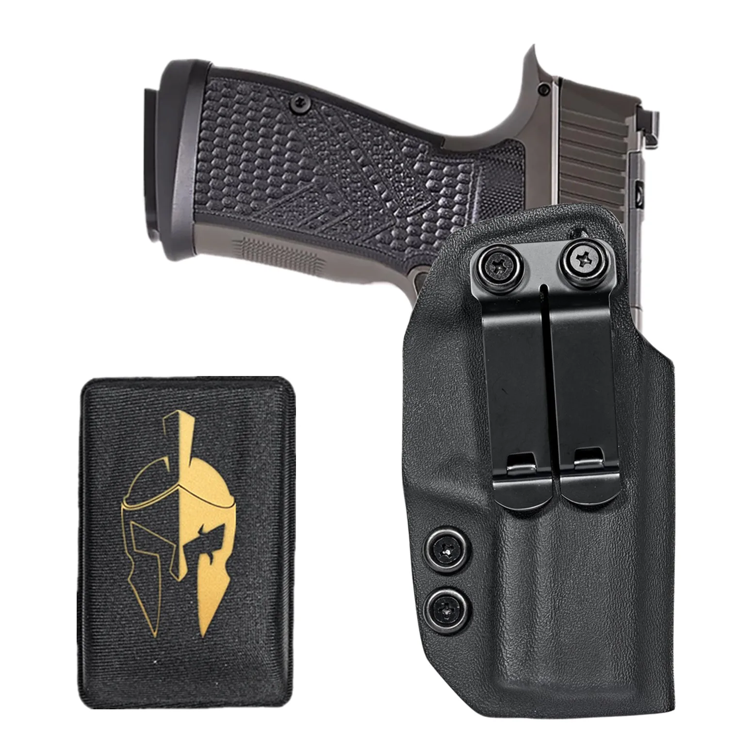 Funda Kydex IWB con almohadilla de espuma cómoda, Kit de cuña para Sig Sauer P365 AXG Legion, óptica de punto rojo, cinturilla interior, transporte de apéndice