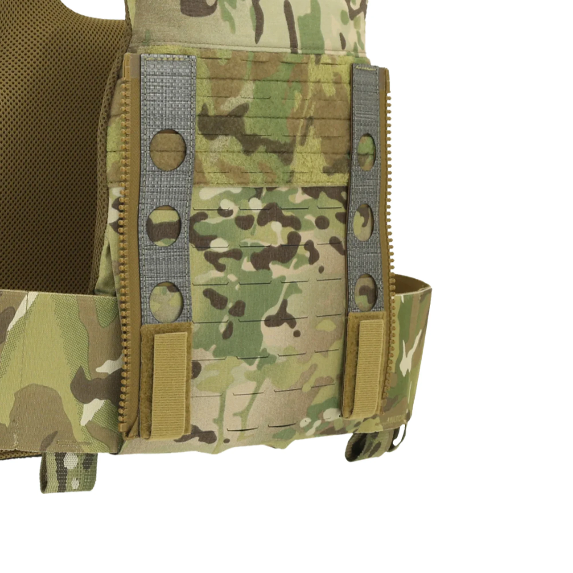 Adaptador de cremallera MOLLE Número 10 del panel trasero con compuesto Tegris de 12 capas, se adapta a chalecos tácticos FCSK 3.0 - imagen 3