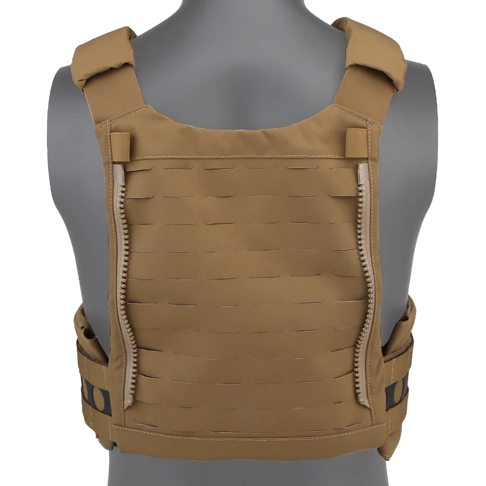 Chaleco táctico V5 PC portador de placa, armadura corporal Modular, portátil, caza, MOLLE, entrenamiento del ejército, Airsoft, con Triple bolsa Mag - imagen 2