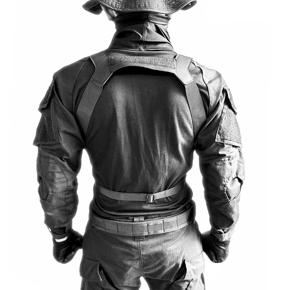 Bolsa de pecho táctica al aire libre, bolsa multifuncional, mochila deportiva para correr, ciclismo, senderismo, Camping, viajes, pesca - imagen 4