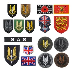 Parche SAS Reino Unido – Bordado 3D insignia militar táctica