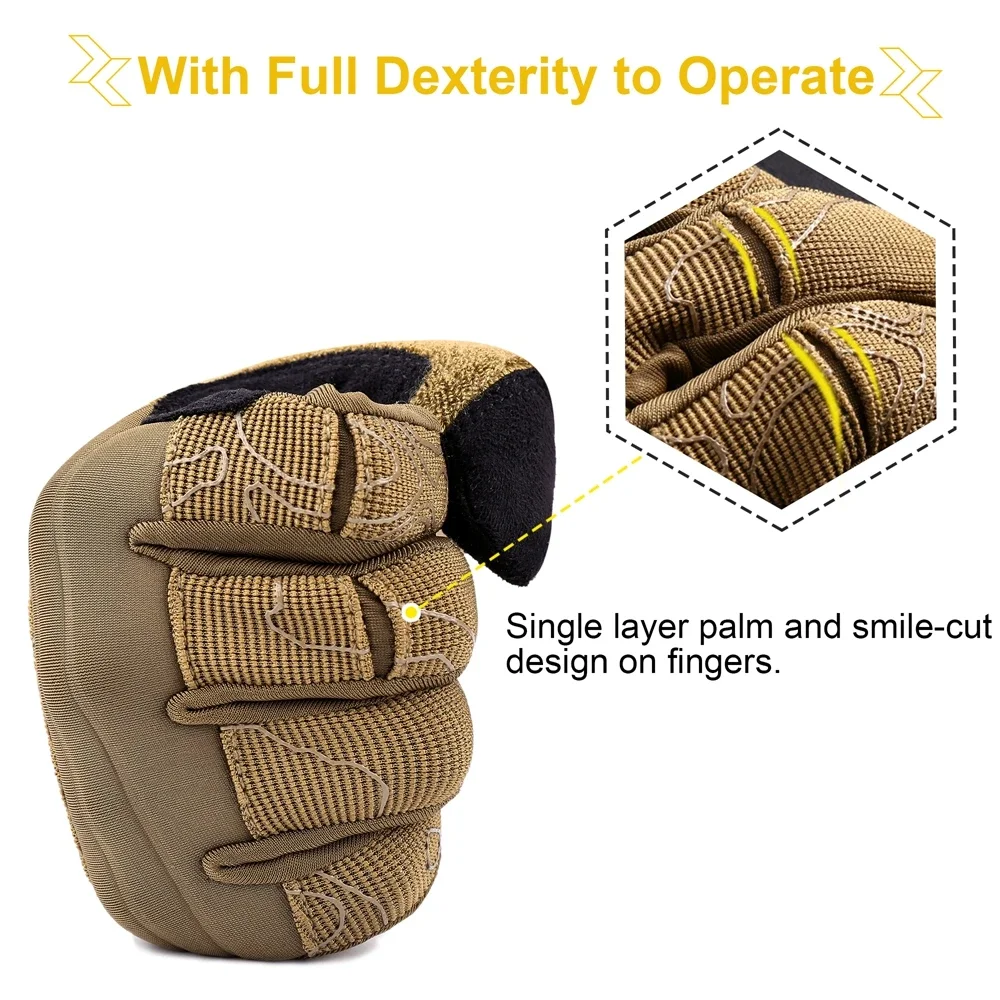 Guantes tácticos pantalla táctil dedo completo guantes deportivos del ejército escalada caza senderismo montar ciclismo tiro Fitness hombres mitones - imagen 4