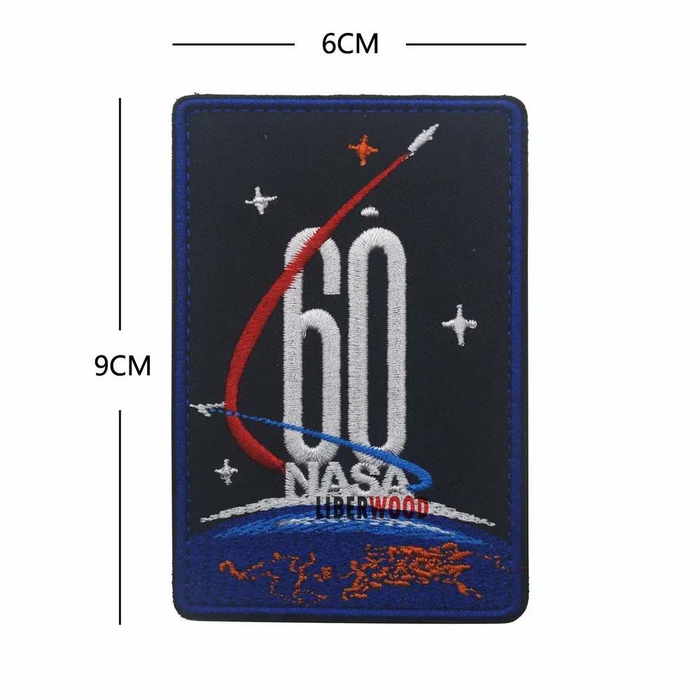 Vintage Original Apollo 11 Voyager emblemas Back Space Patch Collage USA Mission apliques Set 1 7 8 9 10 11 12 13 14 15 16 - imagen 4