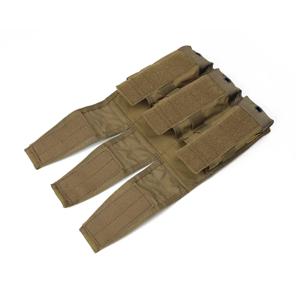 Emersongear, bolsa táctica con solapa Triple para revistas, bolsa de almacenamiento expuesta, Molle, caza, Airsoft, senderismo, combate, nailon EM6365 - imagen 3