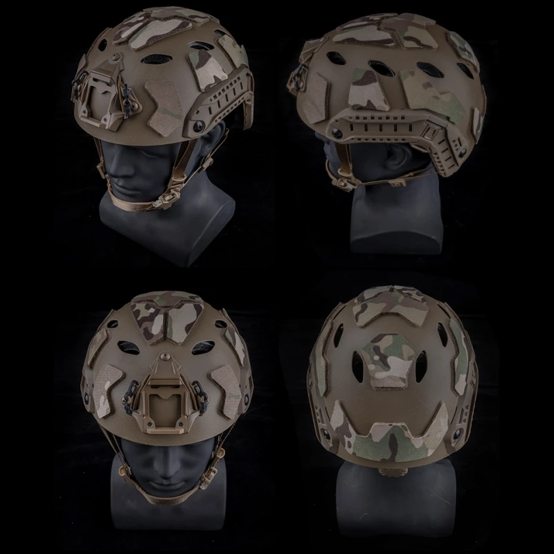 Camo FAST Helmet Patches Gancho Fastener, 11 Piezas Kit de Ganchos para Casco Táctico Pegatinas para Cables para Gestión de Cables o Camuflaje - imagen 3
