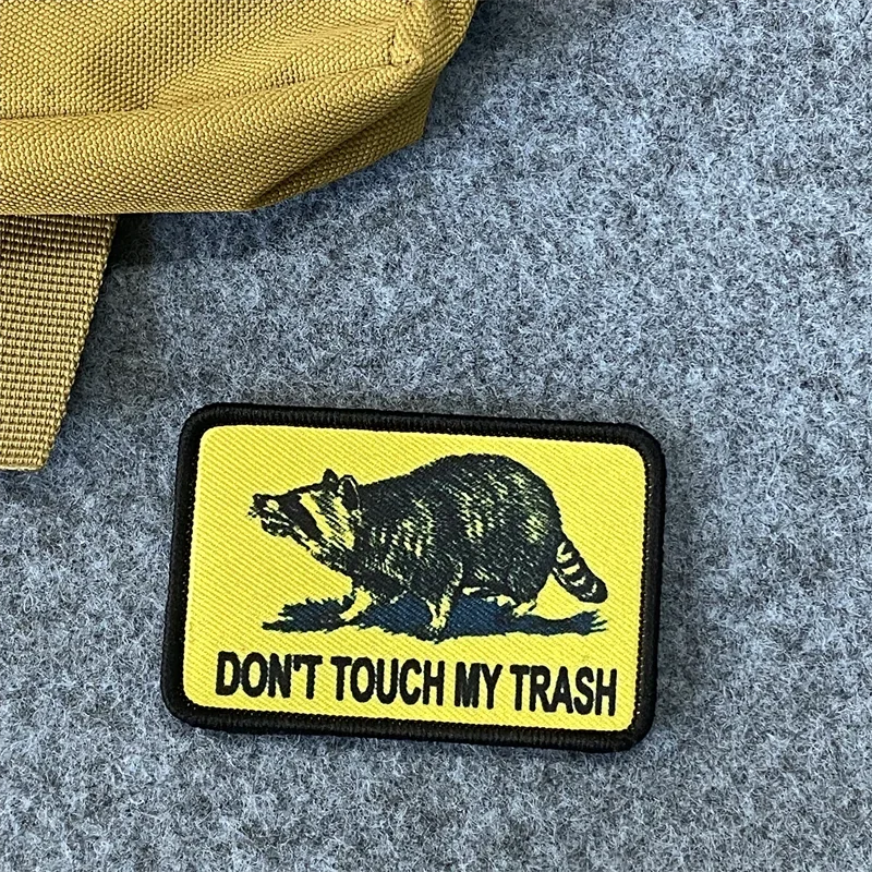 Parche de impresión de contenido específico para padres, insignia de moral, gancho y bucle, mochila, parches para ropa - imagen 3