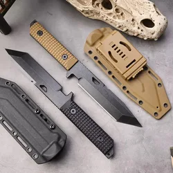 Cuchillo de bolsillo de acero inoxidable de alta dureza para uso outdoor y barbacoa