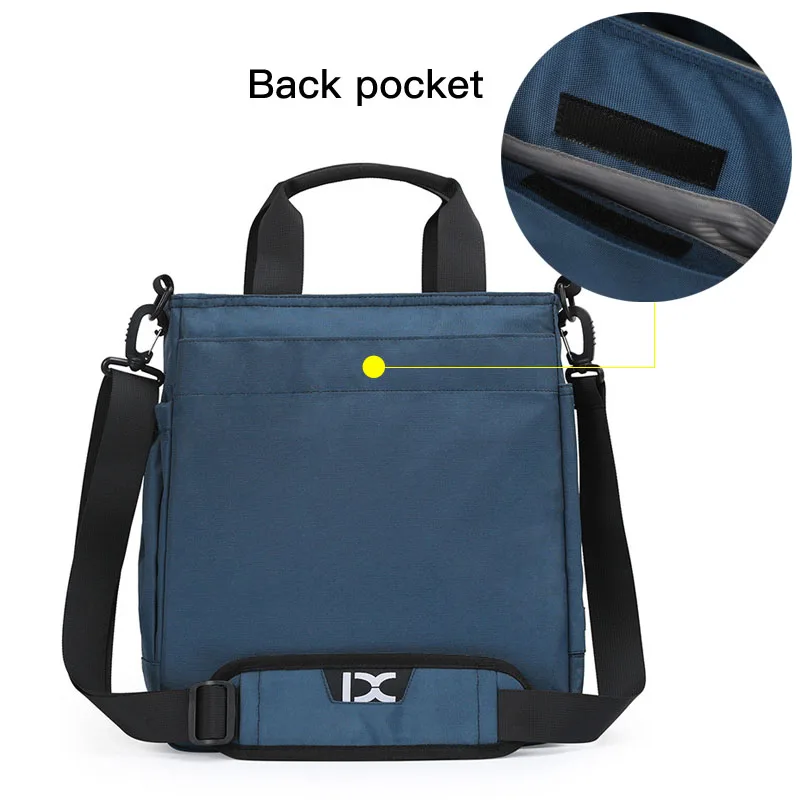 Bolso de gimnasio para hombre, bandolera de hombro impermeable para auriculares, bolso de viaje de nailon, bolsos de gimnasio para diario, xa66c - imagen 4