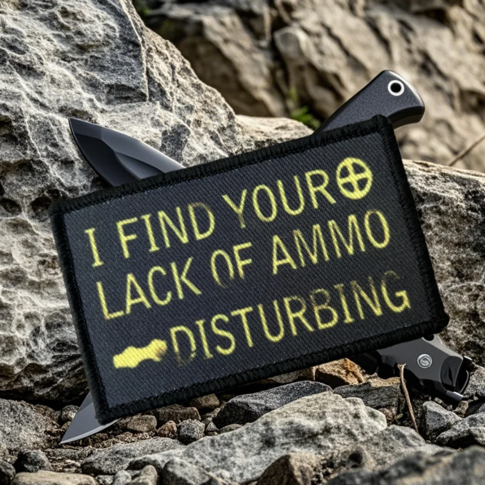 Encuentra tu falta de humedad parche impreso gancho y bucle insignia de moral táctica parches militares brazalete mochila pegatinas - imagen 5