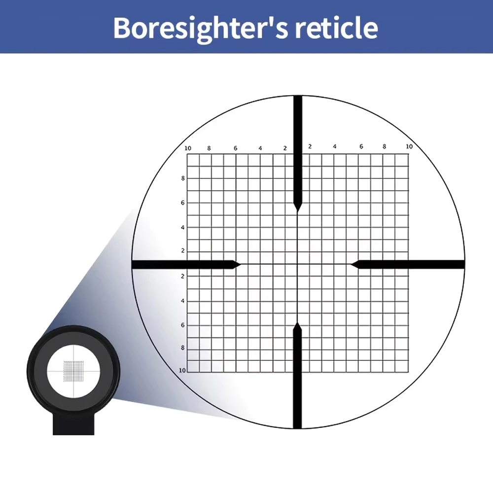 Dispositivo de alcance Boresighter Kit de obturador óptico.177 a.50 Kit de mira de orificio - imagen 4