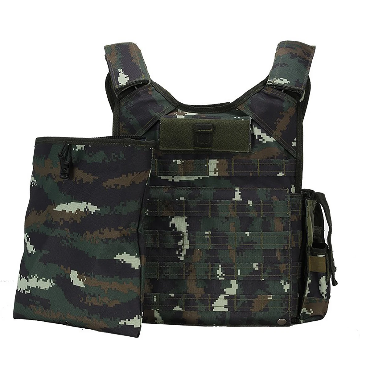 Camiseta interior táctica multifuncional para exteriores, camisa interior táctica de camuflaje, Molle Modular, Cs - imagen 4