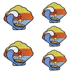 Parche bordado termoadhesivo táctica Surf Hawaii – Para chaleco MOLLE o mochila