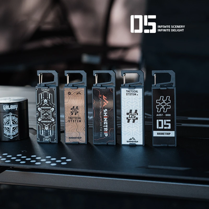 Hebilla táctica serie 05, personalidad creativa, insignia de luz multifuncional, combinación de luz - imagen 2