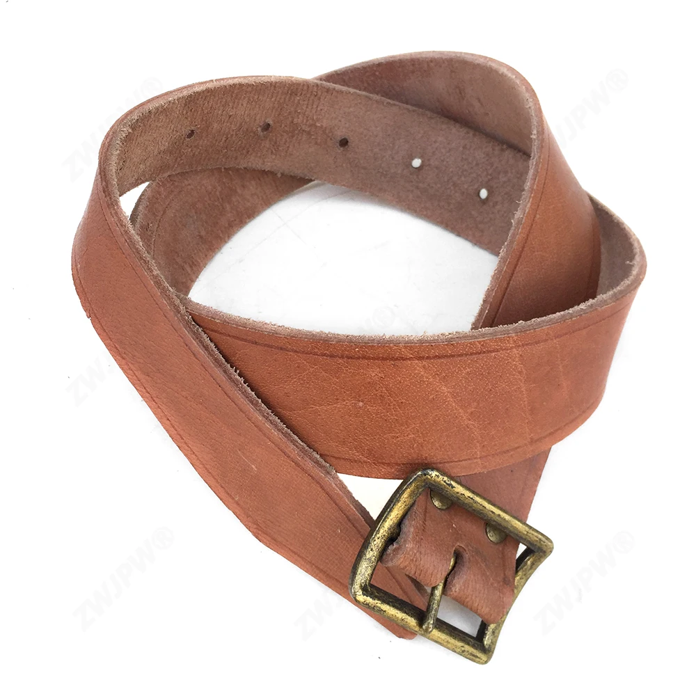 50 Cinturón exterior de piel de vaca Accesorios para actuación de cine y televisión - imagen 2