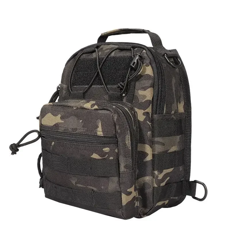 Bolsa de pecho militar táctica, mochila de senderismo para deportes al aire libre, bolso bandolera, senderismo, Camping, caza, mochila de pesca - imagen 2