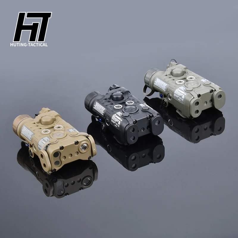 Indicador láser táctico NGAL, punto rojo, mira, caja de batería láser verde y azul, luz blanca, estroboscópica, riel Picatinny, Airsoft, caza - imagen 3