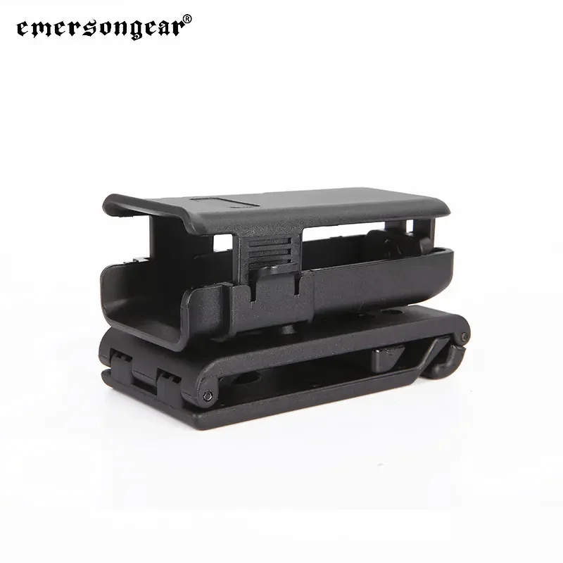 Portarrollos de pistola ajustable táctico BK, cinturones de nailon, bolsa con Clip, bolsa Mag de carcasa suave, caza, senderismo al aire libre BD6378 - imagen 4