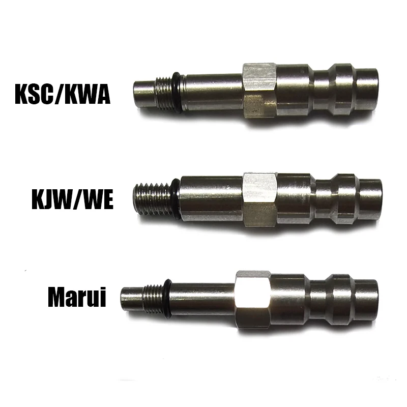 Adaptador válvula HPA conexión rápida Foster macho compatible Marui - imagen 4