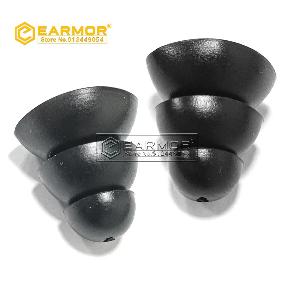 EARMOR-tapones para los oídos de repuesto de silicona, accesorios para M20 y M20T, tapa para auriculares internos de silicona de tres capas - imagen 3