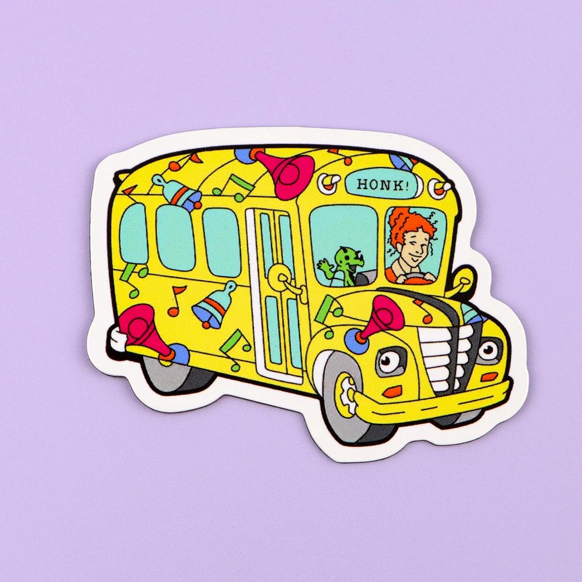 Imanes divertidos para nevera de autobús escolar para niños, pegatinas magnéticas para nevera, accesorios de cocina, regalo de decoración para el hogar - imagen 5