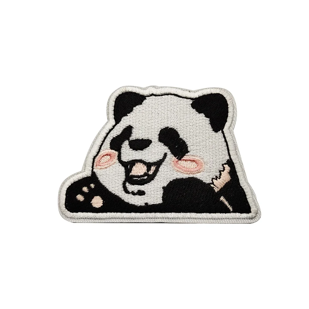 Parche táctico Panda moral – Velcro bordado para MOLLE