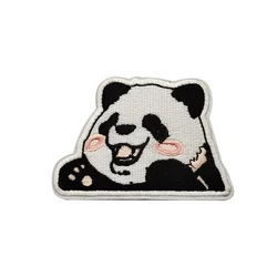 Parche táctico Panda moral – Velcro bordado para MOLLE