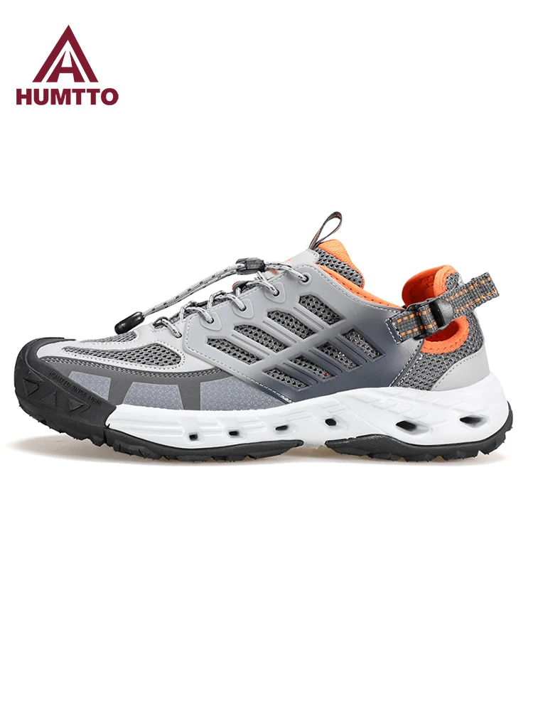 Zapatos de senderismo HUMTTO, zapatos para correr al aire libre para hombre, zapatos deportivos ligeros todoterreno, zapatillas informales, zapatos de escalada y trekking - imagen 5