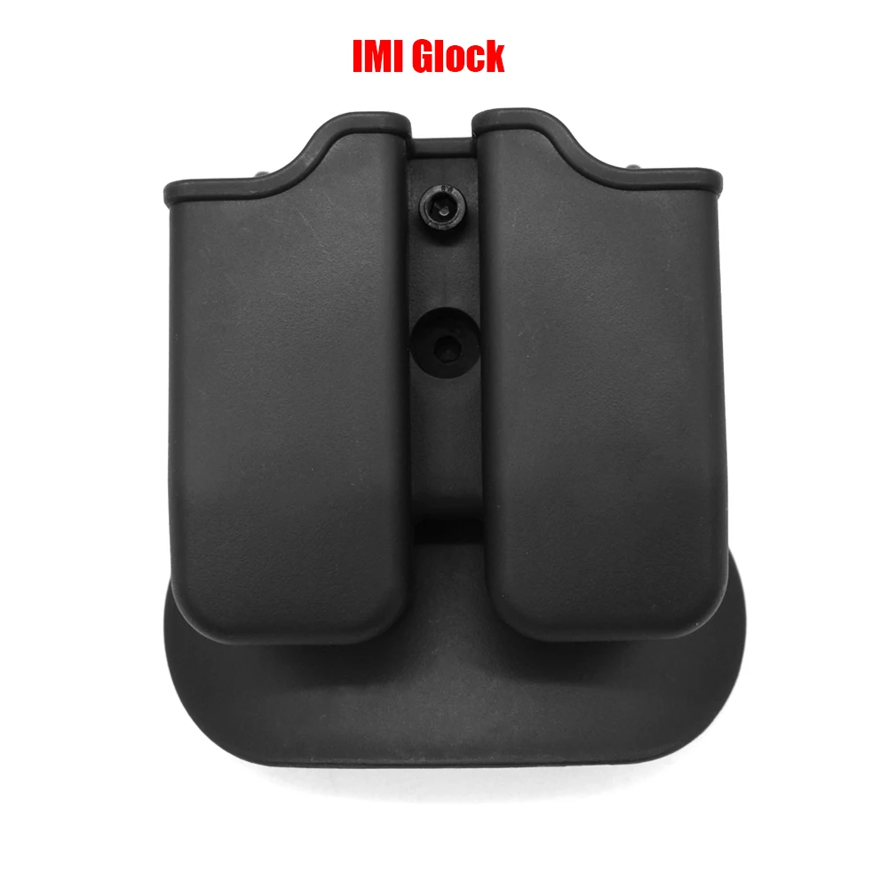 Funda para pistola derecha e izquierda IMI Glock, funda para pistola para Gen 1-4 Glock 17 cintura con bolsa Mag de 9mm, accesorios de caza - imagen 3