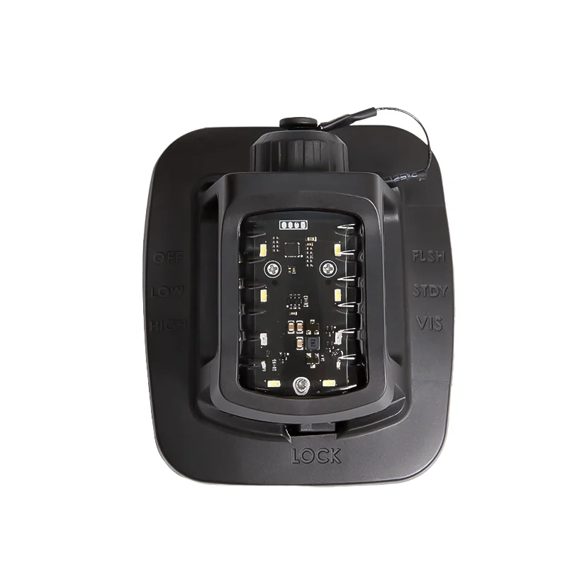 Luz táctica para casco, luz de baliza mercury 9, luz de señal intermitente, marca de luz larga, IPX8, función IR impermeable TB1473 - imagen 4