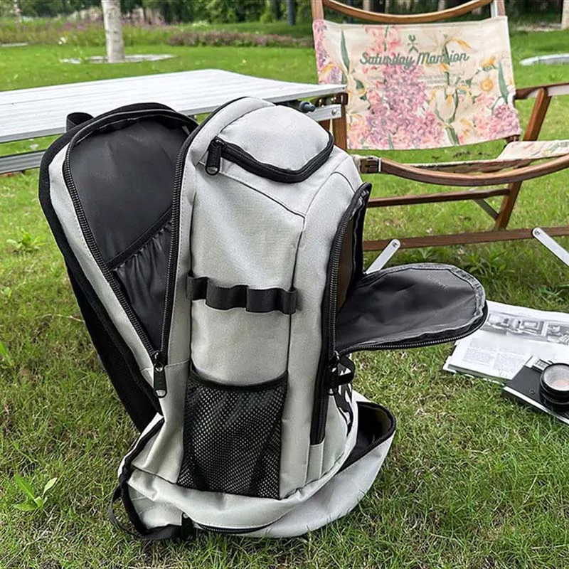Mochila táctica outdoor con compartimento portátil y bolsillo calzado - imagen 4