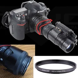 Cámara de fotografía gafas de visión nocturna externas anillo adaptador de fotografía para fotografía nocturna PVS31 PVS14 1431