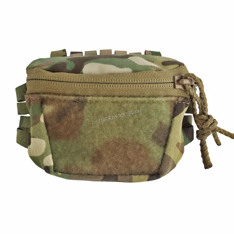 Bolsa táctica para batería de casco SC, anclaje de retención de equilibrio, bolsillo para nodo integrado, nueva bolsa Universal para almacenamiento de batería trasera - imagen 5