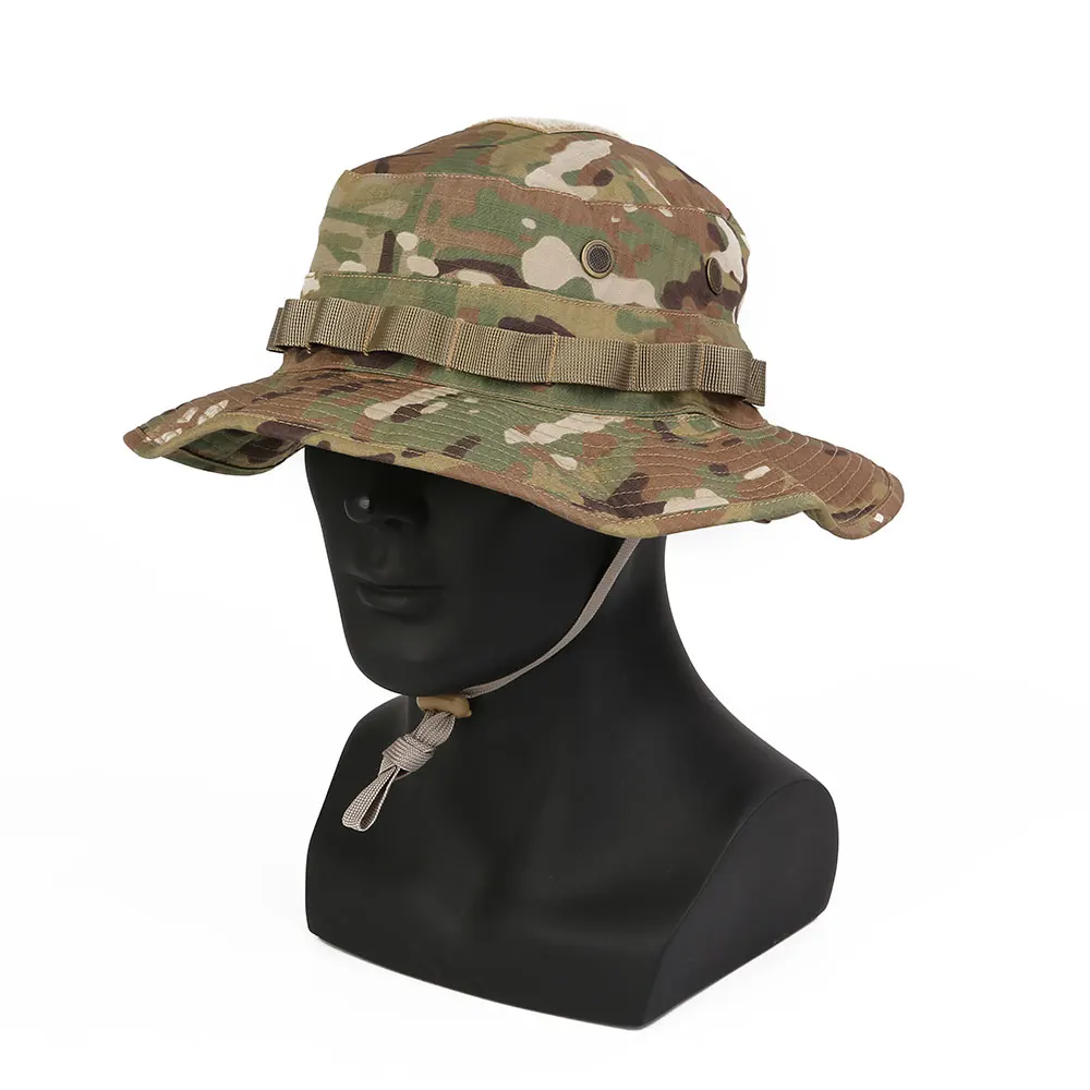 Emersongear Boonie sombrero Camping gorra a prueba de sol Airsoft camuflaje caza sol combate sombreros al aire libre - imagen 2