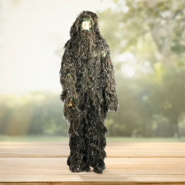 Trajes de camuflaje 3D Ropa de bosque Trajes Ghillie - imagen 2