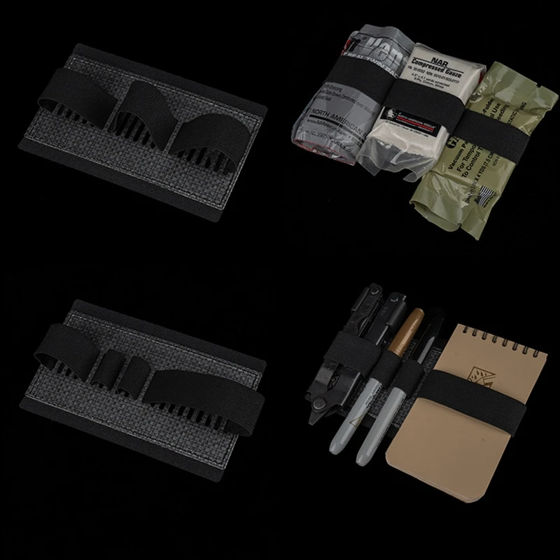 Panel adaptador de gancho y bucle táctico de 15x9,5 cm, tablero de parche moral para accesorios Molle, placa, chaleco, portador y mochila - imagen 3