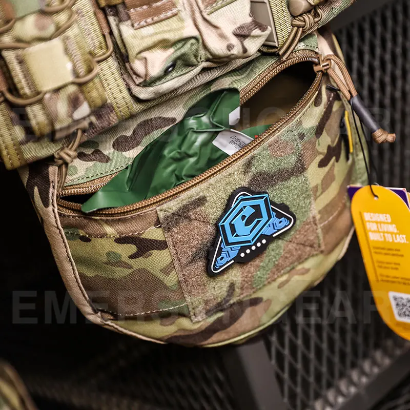 Emersongear-bolsa transportadora de armadura AVS JPC CPC, bolsa portadora de placa, bolsa de cintura MOLLE de camuflaje, Emerson EM9283, combate de caza - imagen 5