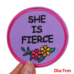 Parche bordado termoadhesivo Girl Power – Para chaqueta o ropa táctica