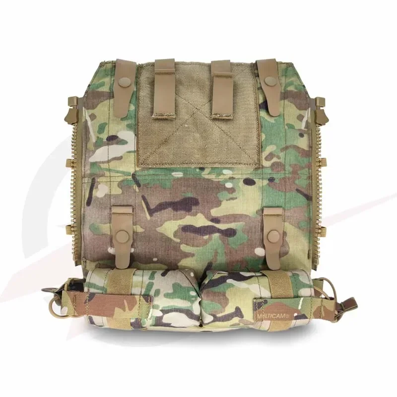 Bolsa con panel con cremallera para chaleco táctico, mochila con cremallera para portador de placa Molle JPC2.0 CP, bolsa de almacenamiento - imagen 4