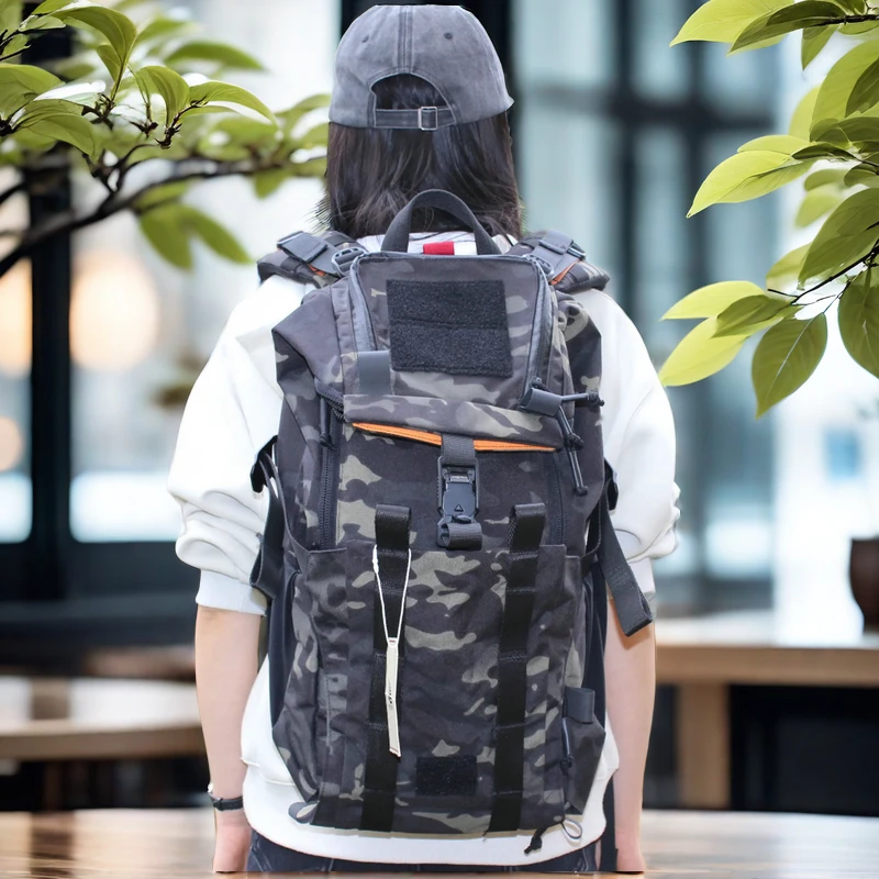 Mochila táctica Spartan para senderismo, montañismo, Camping, bolsa impermeable, resistente al desgaste, mochila de viaje para viajeros, 16L - imagen 5