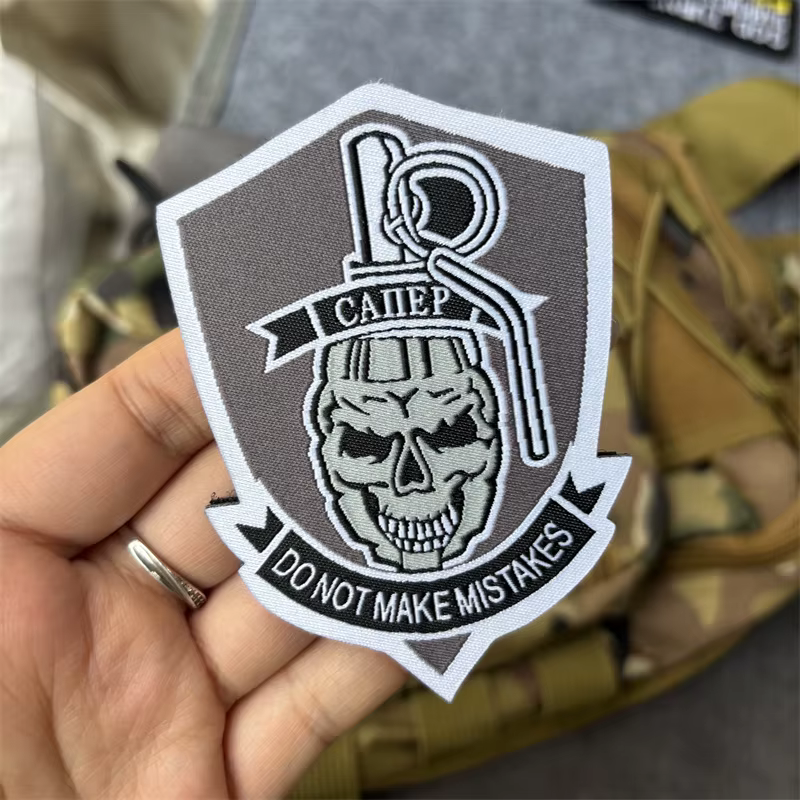Parche táctico Chevron impreso con velcro – Insignia moral militar - imagen 4