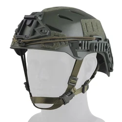 Casco táctico SF Super High Cut Wendy 3,0, versión estándar Simple y gruesa, protección mejorada para caza y adiestramiento al aire libre