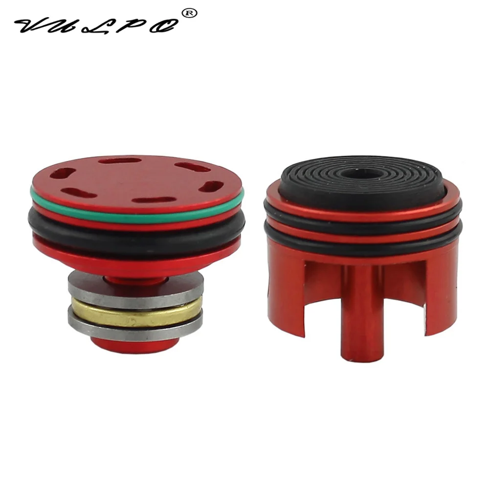 VULPO-caja de cambios silenciosa de aleación de aluminio CNC, accesorios de actualización para Airsoft Ver.2/3 Gearboxs