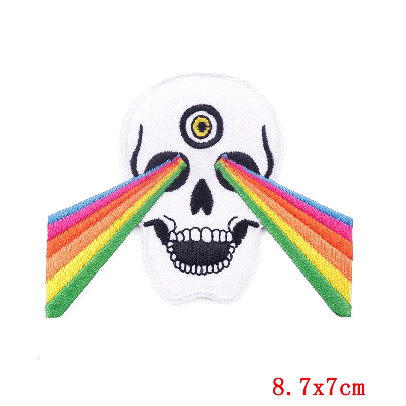 Lote de 5 unidades de parches de bordado, adhesivos para planchar, decoración para ropa, varios parches - imagen 5