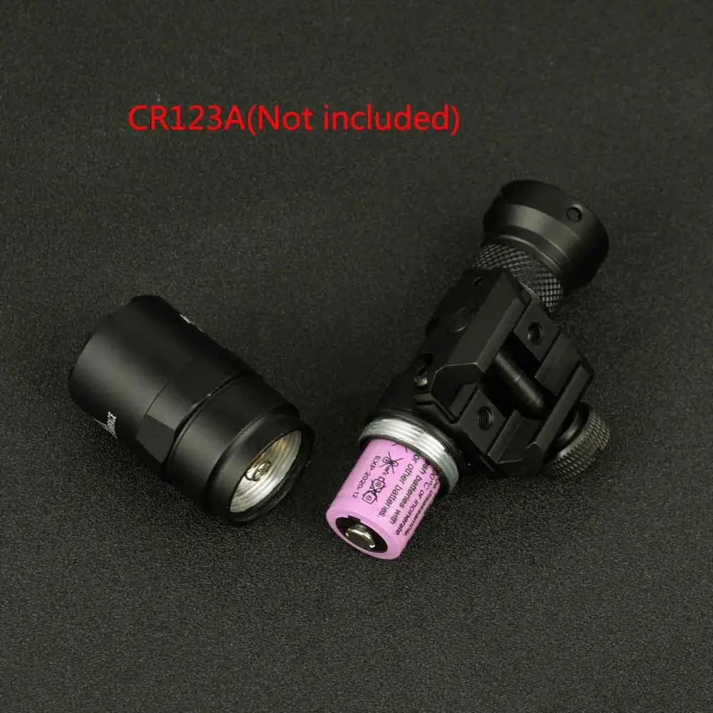 Surefir-minilinterna táctica de Metal para Rifle de caza, luz de explorador con interruptor, M300, M300B, M300A - imagen 3