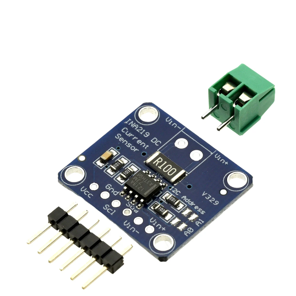 MCU-219 INA219 Interfaces I2C Módulo de sensor de monitoreo de corriente/potencia bidireccional de deriva cero - imagen 4