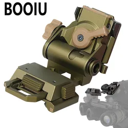BOOIU Soporte metálico NVG de visión nocturna para gafas PVS